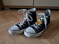 Stoffschuhe, hohe Sneaker, Gr. 37 von walk Kids, blau Sachsen - Krostitz Vorschau