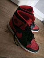 Air Jordan 1 Mid rot-schwarz zu verkaufen! Nordrhein-Westfalen - Overath Vorschau