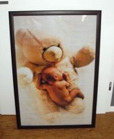 Bild Bilderrahmen Deko Baby mit Teddybär Niedersachsen - Groß Twülpstedt Vorschau