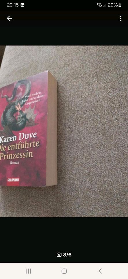 Die entführte Prinzessin Karen Duve Taschenbuch in Leipzig