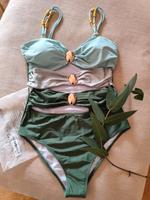 ❤️ SHEIN ❤️ BADEANZUG ❤️ NEU ❤️ BOHO ❤️ GOLD ❤️ Bonn - Bad Godesberg Vorschau