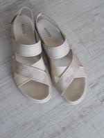 NEU ECCO Leder Sandalette Beige Wiesbaden - Nordenstadt Vorschau