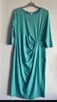Neu Peter Hahn Kleid Türkis Gr. 44 AzA 49cm Elastisch West - Nied Vorschau