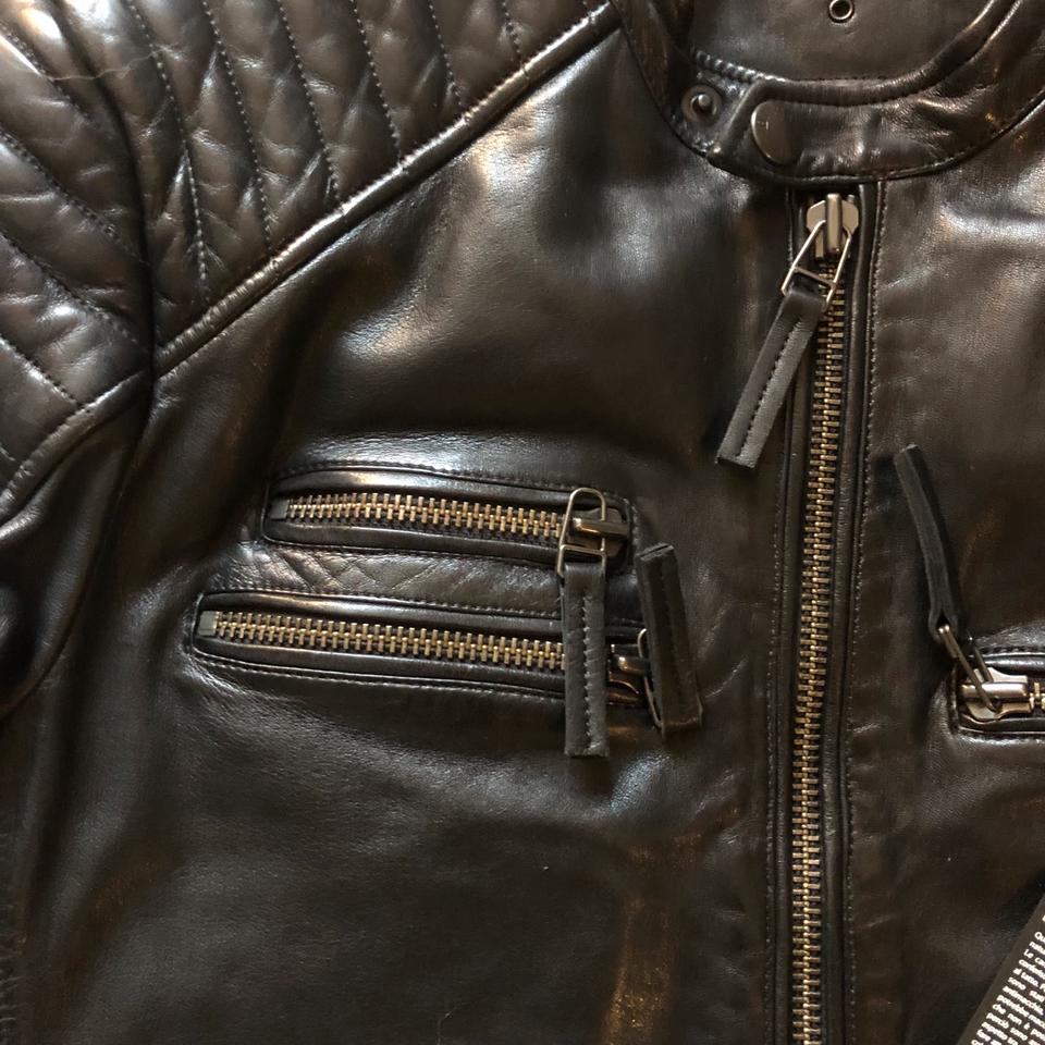 Blauer USA Lederjacke Akron Größe L Captain America NEU in München