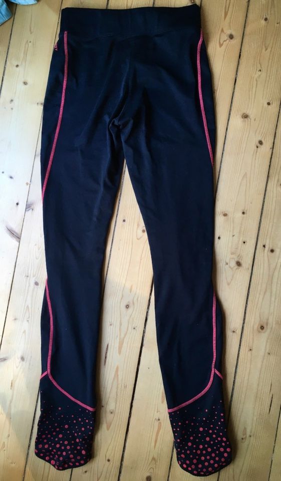 Trainings-Leggings schwarz/pink (auch Eislauf) (164) in Hamburg