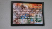 The Legend of Zelda Karte Poster Bild mit Glasrahmen Nintendo Hessen - Dillenburg Vorschau