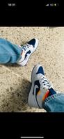 Nike Jordan 1 mid Sneaker weiß blau Nordrhein-Westfalen - Bergisch Gladbach Vorschau