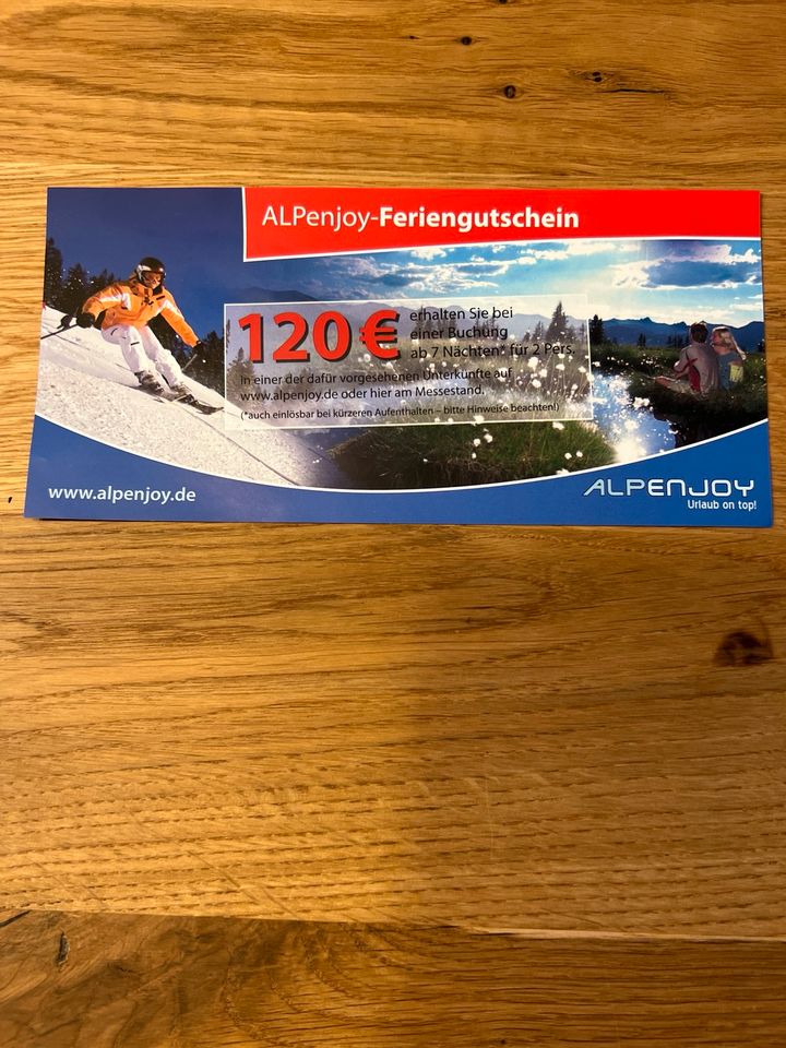 ALPenjoy - Feriengutschein | 120,00€  | Hotel | Familie Wellness in Weyarn