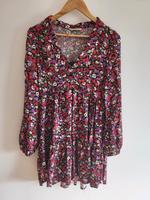 Kleid✨Stradivarius✨rot/geblümt✨Gr. S Aachen - Kornelimünster/Walheim Vorschau