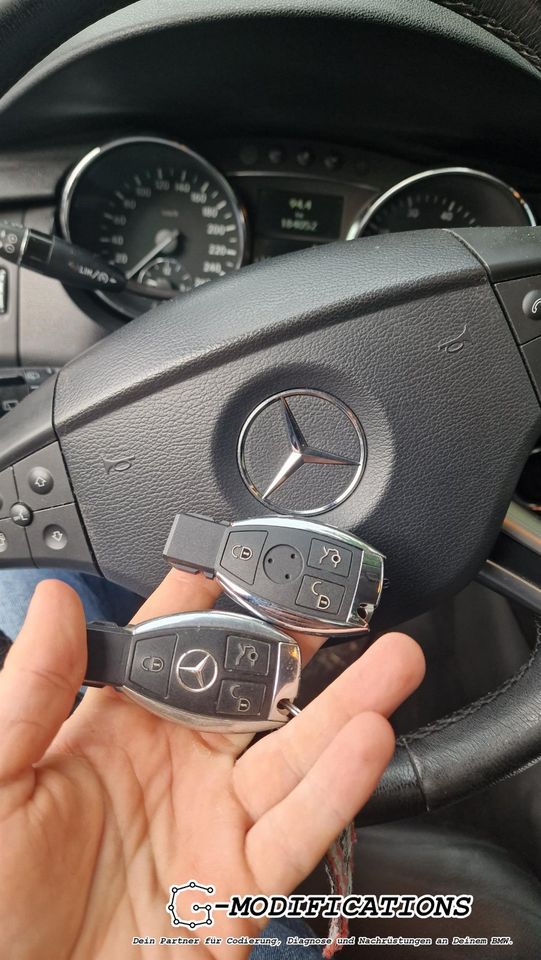 Mercedes Schlüssel nachmachen programmieren W169 W203 W204 W209 W210 W211 W212 W906 W639 in Schönau