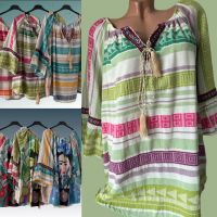 Boho Bluse 40 42 44 46/48 Oversize Bluse L XL XXL NEU Nordrhein-Westfalen - Mönchengladbach Vorschau