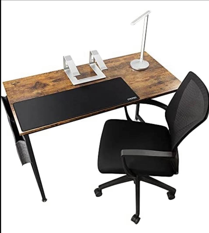 Schreibtisch Holz Optik inkl. Bürostuhl Lampe Organizer Neu in Düren