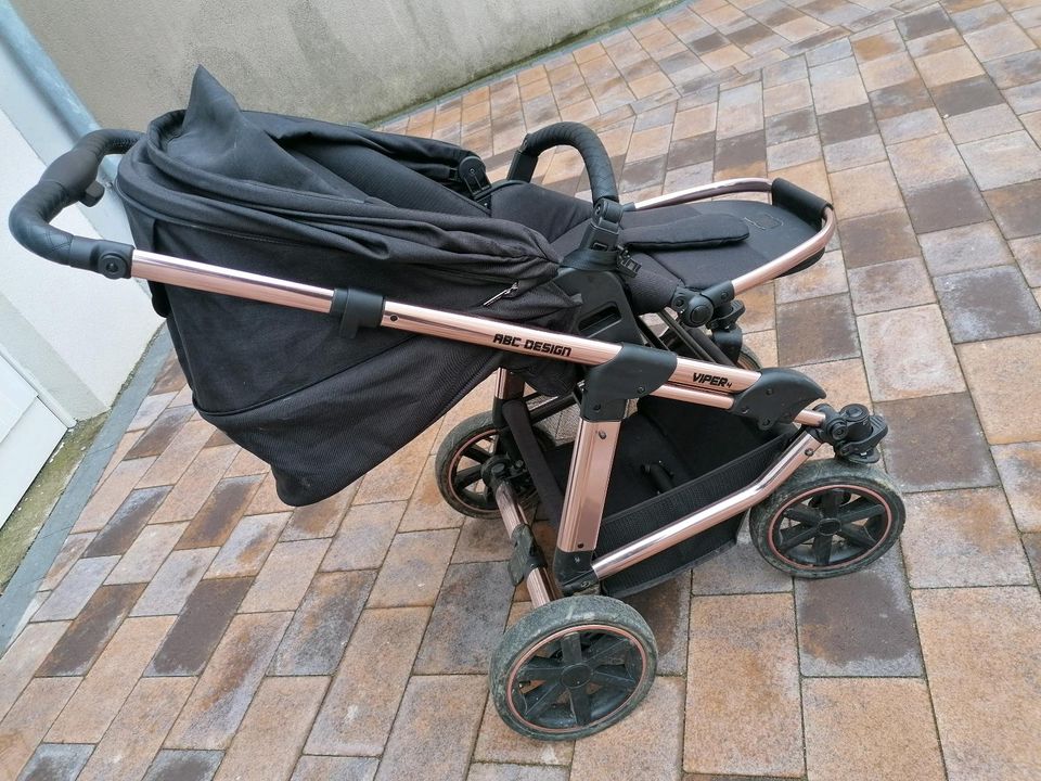 Kinderwagen Abc design viper 4 Rose in St. Ingbert