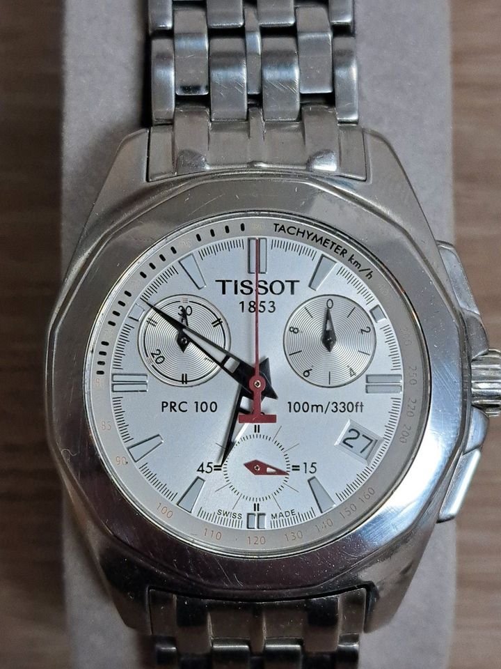 Tissot PRC 100 Chonograph 1853 - P832/932 - Herrenuhr/Damenuhr in Waldkraiburg