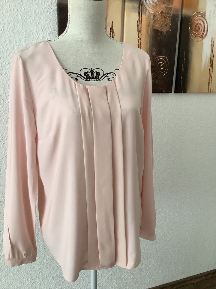 Taifun Gerry Weber Damen Bluse rosa Gr. 40 in Delmenhorst