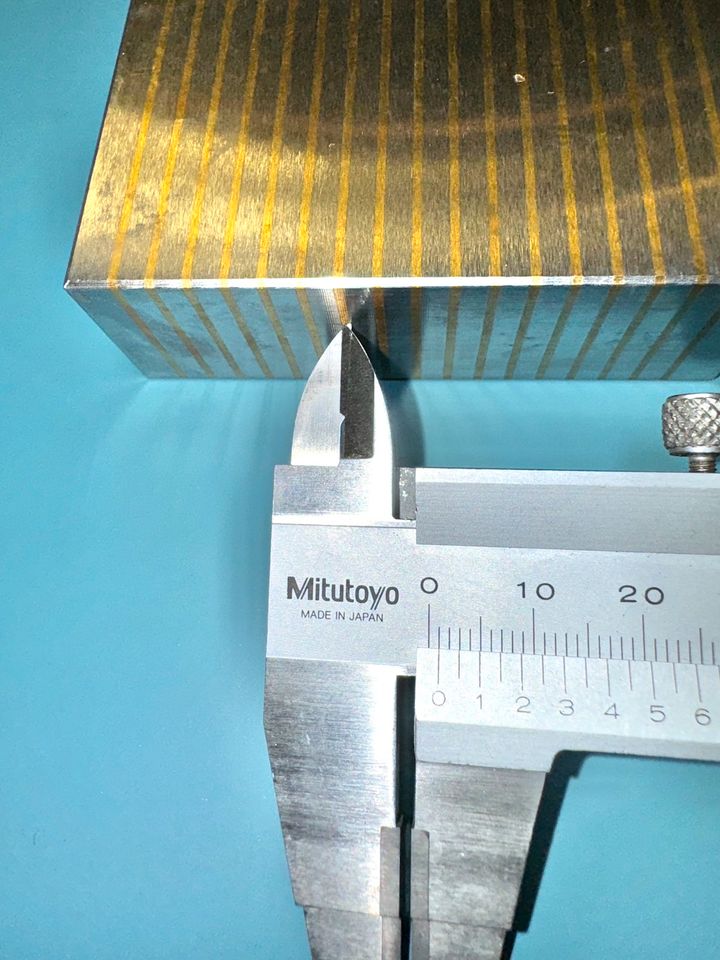 Lamellen-Auflegeplatte 280x75 mm Magnetspannplatte Lamellenblock in Remscheid