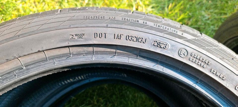 255/40 R20 V XL Continental "neu" Sommerreifen Pannenschutz in Lehrte