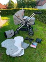 Kinderwagen Gesslein F4 inkl. Zubehör u. neuwertiger Wickeltasche Baden-Württemberg - Satteldorf Vorschau