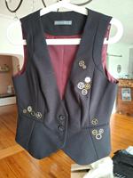 Steampunk Gothic Weste Gr 36 Neu Saarland - Oberthal Vorschau
