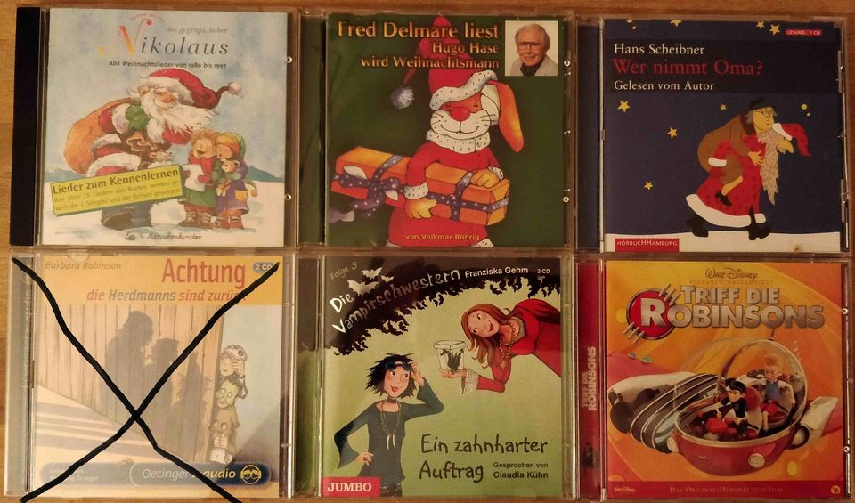 CD Hörspiel Sammlung Star Wars Detlef Jöcker Edgar Wallace Disney in Recklinghausen