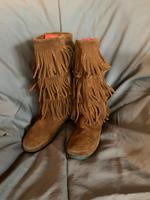 Minnetonka 3 LAYER FRINGE - Stiefel - brown Gr 10 Hamburg-Mitte - HafenCity Vorschau