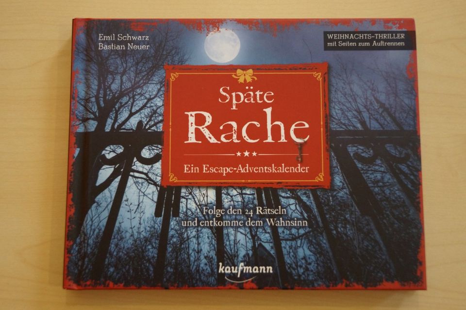 Escape Room: Späte Rache (Exit/Krimi/Rätsel Buch) in Obermichelbach