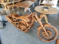 Harley Modell Motorrad Holz Teak Kundenstopper Messe Marketing Duisburg - Rheinhausen Vorschau