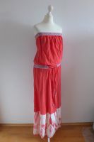 Gypsy 05 Boho Hippie Maxi Kleid Seide korallrot Gr. XS S 34 36 Neuhausen-Nymphenburg - Neuhausen Vorschau