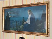Wandbild Jesus im Olivengarten Baden-Württemberg - Kirchberg an der Jagst Vorschau