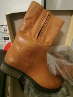 Simen Leder Stiefel Neu Gr. 40 braun Nieten Sachsen-Anhalt - Timmenrode Vorschau