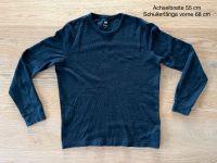 H&M Herren Fein-Strick-Pullover Gr. L Marine-Blau Bayern - Gundelsheim Vorschau