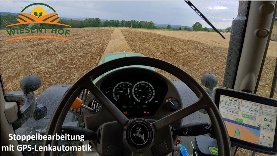 Dienstleistung Bodenbearbeitung Scheibenegge / Tiefengrubber in Eschenbach