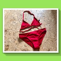 ❤️ TOMMY HILFIGER Marken Logo Neckholder BIKINI Gr.10-12 rot Nürnberg (Mittelfr) - Oststadt Vorschau