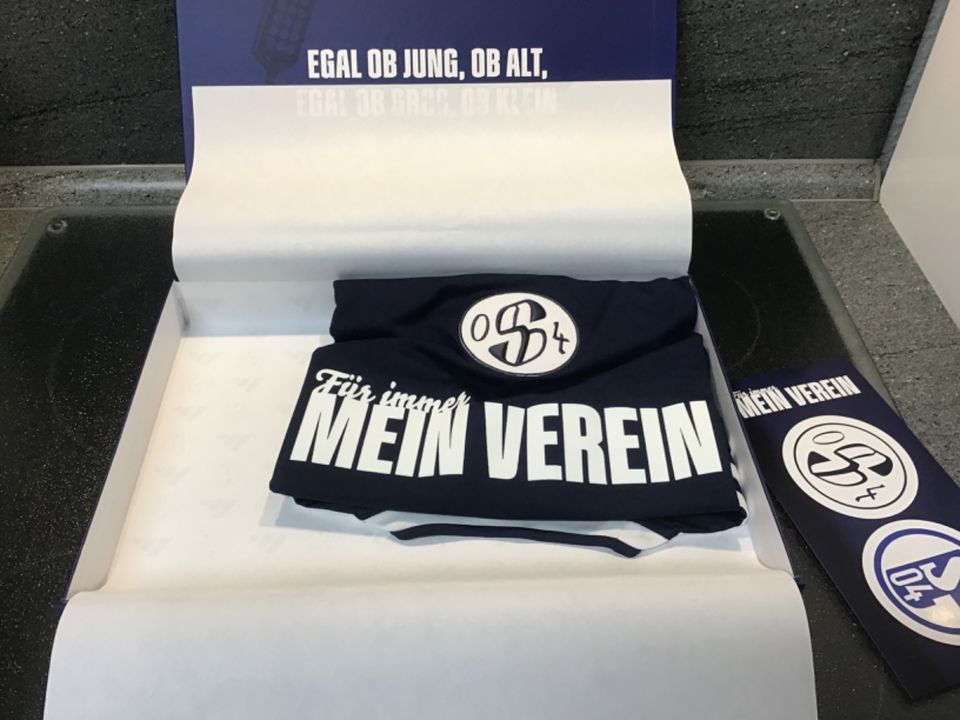 Schalke Trikot 120 Jahre und Choreo T-Shirt  „Tausch“ in Mülheim (Ruhr)