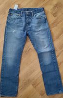 Herren Vintage Original levi's W 33 L32 Mittelblau mit Löchern Thüringen - Erfurt Vorschau