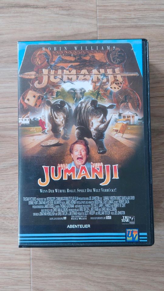 Jumanji - VHS - 1997 - United Video in Braunschweig