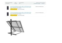 2x PV-Module mit Mast-Halterung Bayern - Fürth Vorschau