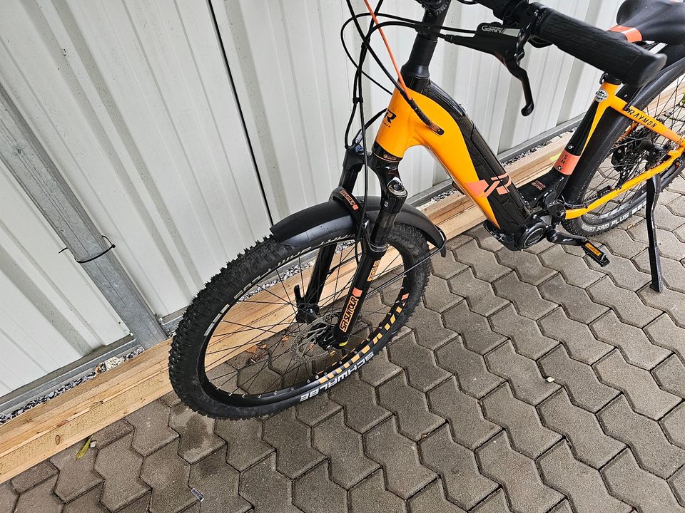 Raymon Crossray E 7.0 Black Orange, E-Bike, Fahrrad in Saarlouis