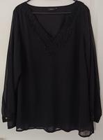 ZIZZI Shirttunika Gr. M (46/48) schwarz Langarm Spitzenausschnitt Schleswig-Holstein - Tarp Vorschau