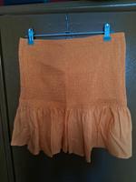 H&M Minirock gesmokt 38 M Orange neu Baumwolle Nordrhein-Westfalen - Hörstel Vorschau