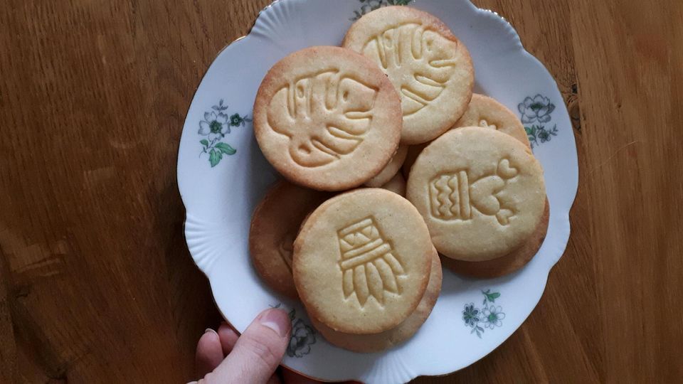 3er SET Zimmerpflanzen backen Ausstecher Keksstempel Monstera in Burgrieden