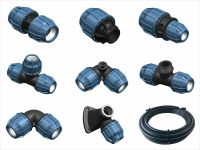 PE Rohr und PP Fittings DVGW, PVC-U Klebefittings und Rohre, PP und PVC Winkel T Stück Kupplung Kappe Kugelhahn Verbindung  Verschraubung Rohr, Klemmfitting, PE-Rohrverschraubung, 16mm - 110mm Bayern - Steinach b. Straubing Vorschau