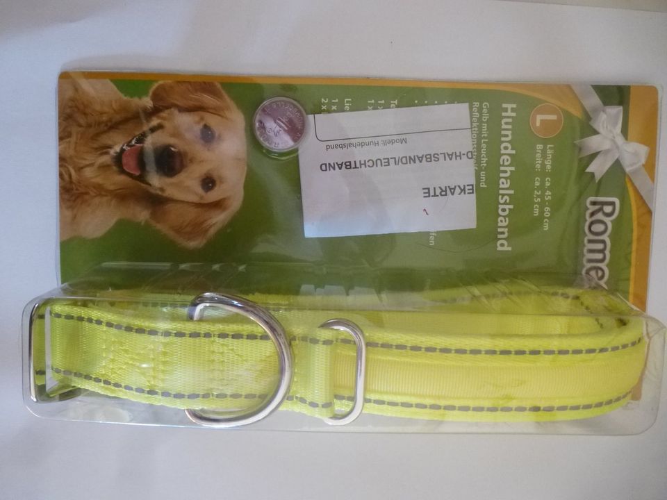 Hundehalsband - Romeo Leucht-Reflektoren 45-60 cm in Nordrhein-Westfalen -  Krefeld | eBay Kleinanzeigen ist jetzt Kleinanzeigen