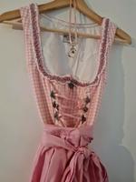 Dirndl rosa/weiß inkl. Unterrock Gr.38 Bayern - Sulzberg Vorschau