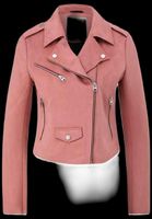 NEU Bikerjacke QS by s Oliver Gr. M dunkles rosa Hessen - Mittenaar Vorschau