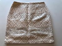 Hallhuber Rock, Damen, creme beige silber Gr. 36 NEU Hessen - Idstein Vorschau