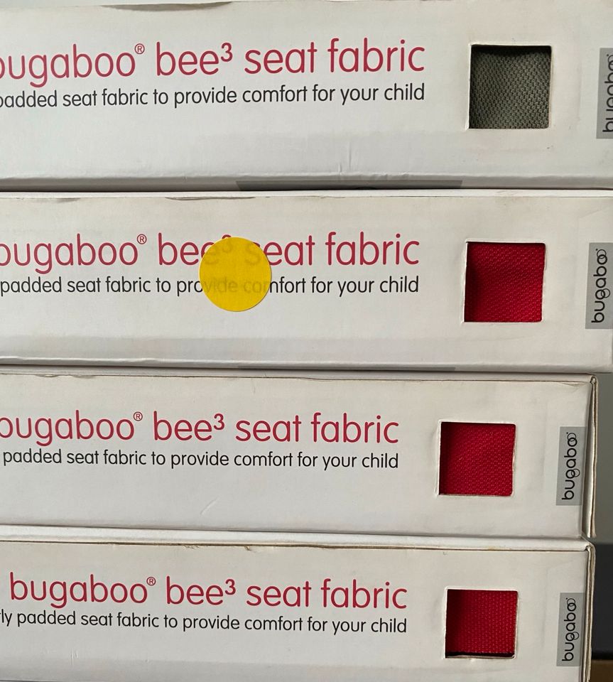 Neu -Bugaboo Bee 3 Seat Fabric - Sitzauflage - rot in Wolfersdorf