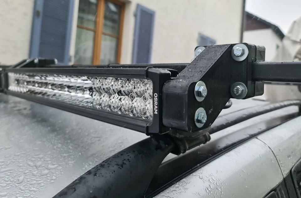 Halterung für Fahrzeug LED Bar Dachträger Thule Osram