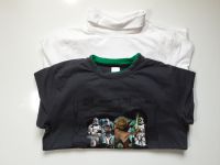 Langarmshirt Star Wars und uni weiß mit Rolli Größe 146/152 Baden-Württemberg - Rümmingen Vorschau