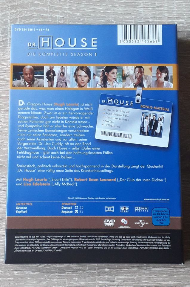 DR. HOUSE - STAFFEL 1 - 6 DVD SET in Mainz